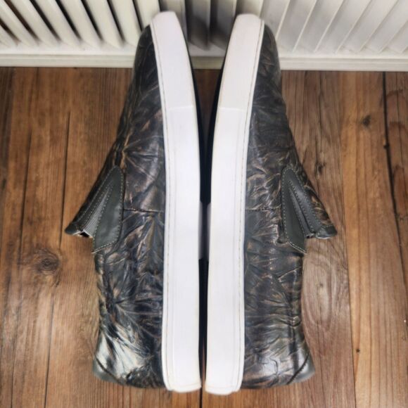 Robert Graham RGS5187 Slip-On Loafers Mens Sz 13 Brown Gray Casual Fashion Shoes - Picture 5 of 9